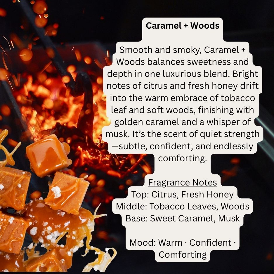 Inspired - Midnight Musings 8 oz. wooden wick coconut soy candle