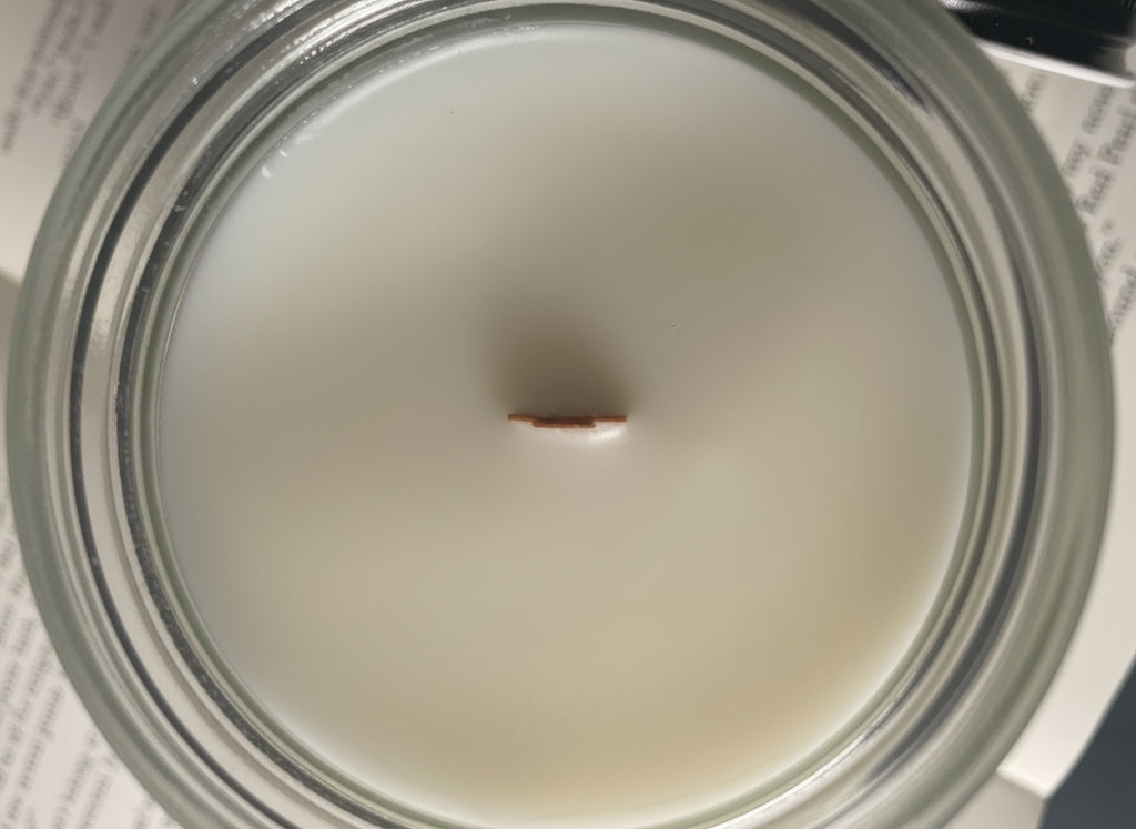 Inspired - Evermore Evening 8 oz. wooden wick coconut soy candle