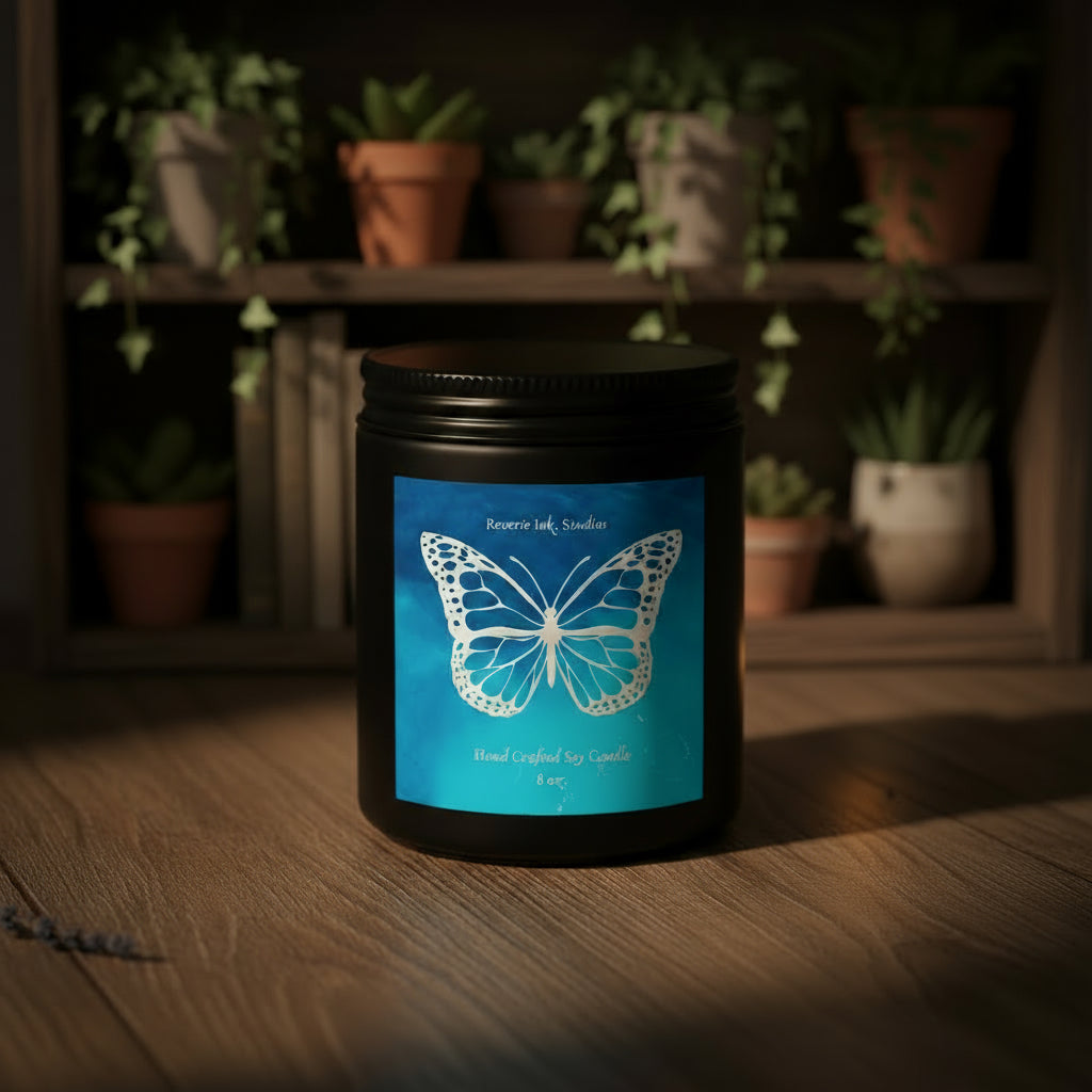 Inspired - The Debut Era 8 oz. wooden wick coconut soy candle